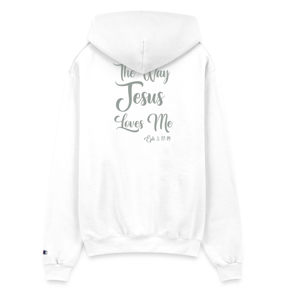 SO LOVELY | Gold Glam - Adult Hoodie - white