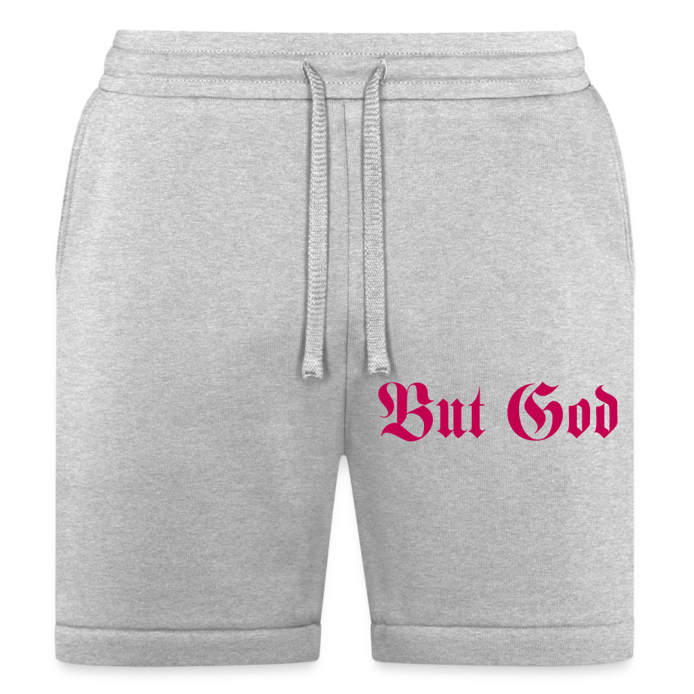 BUT GOD | Fuchsia Fuse - Shorts - heather gray