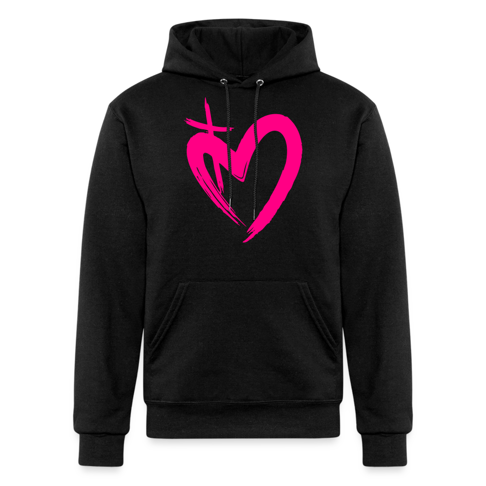 ETERNAL LOVE | Pink Highlighter - Hoodie - black