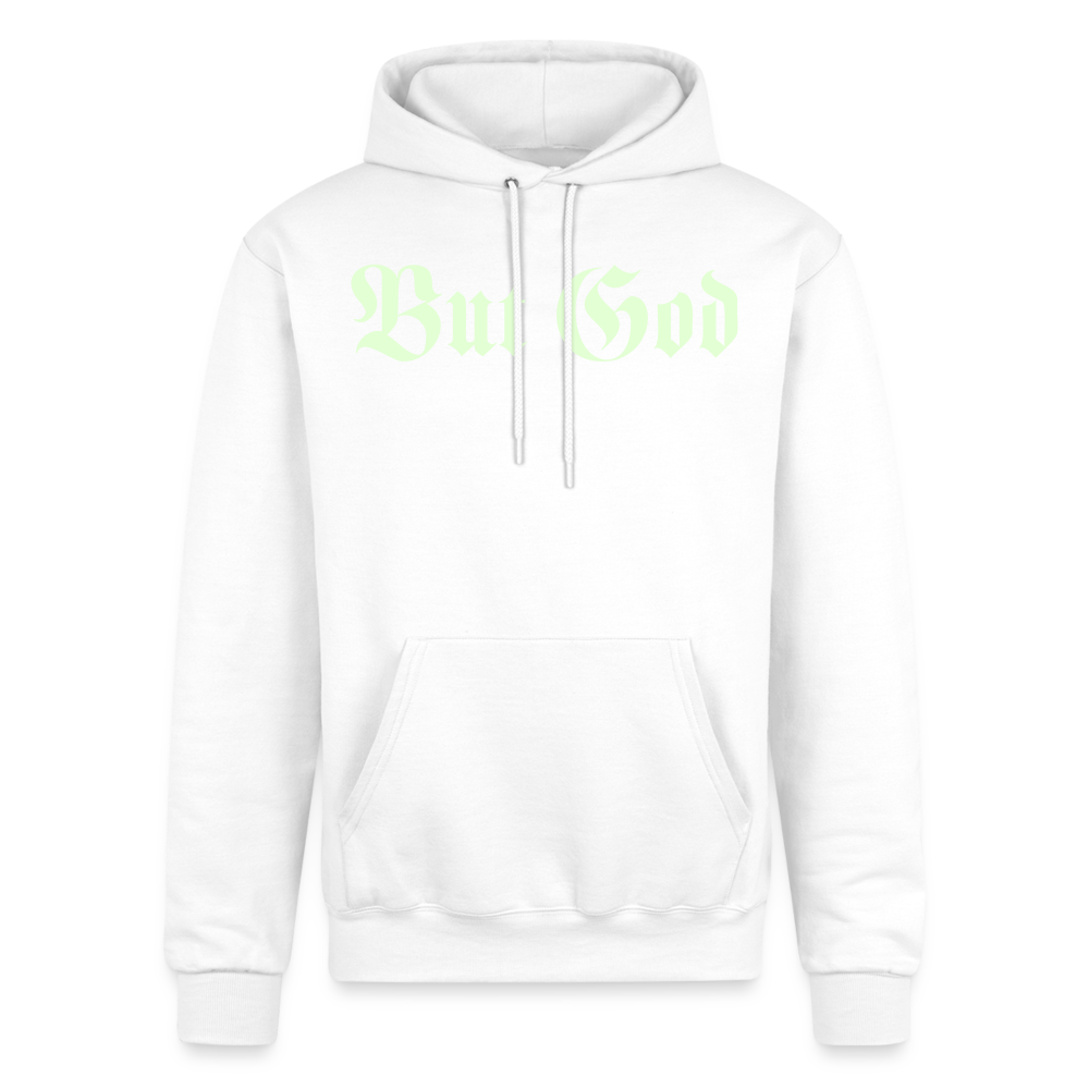 BUT GOD | Glo Stick  - Adult Hoodie - white