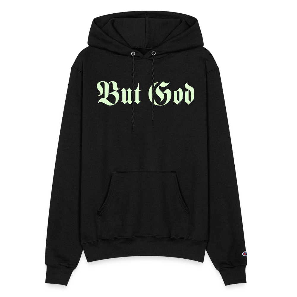 BUT GOD | Glo Stick  - Adult Hoodie - black