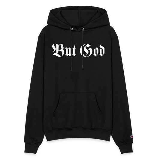 BUT GOD | Sanctified Shade  - Cropped Hoodie - black