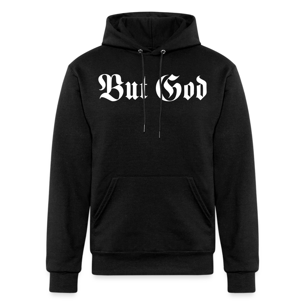 BUT GOD | Sanctified Shade  - Cropped Hoodie - black