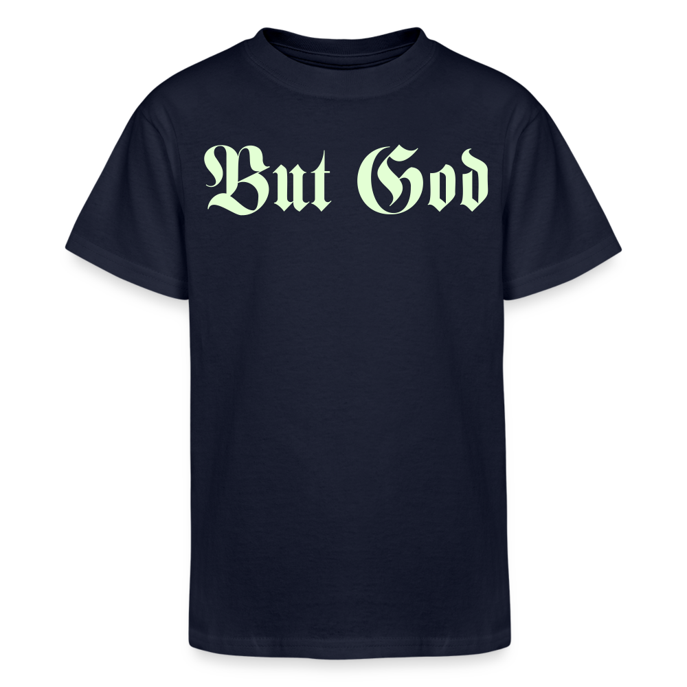 BUT GOD | Glo Stick - Kids T-Shirt - navy