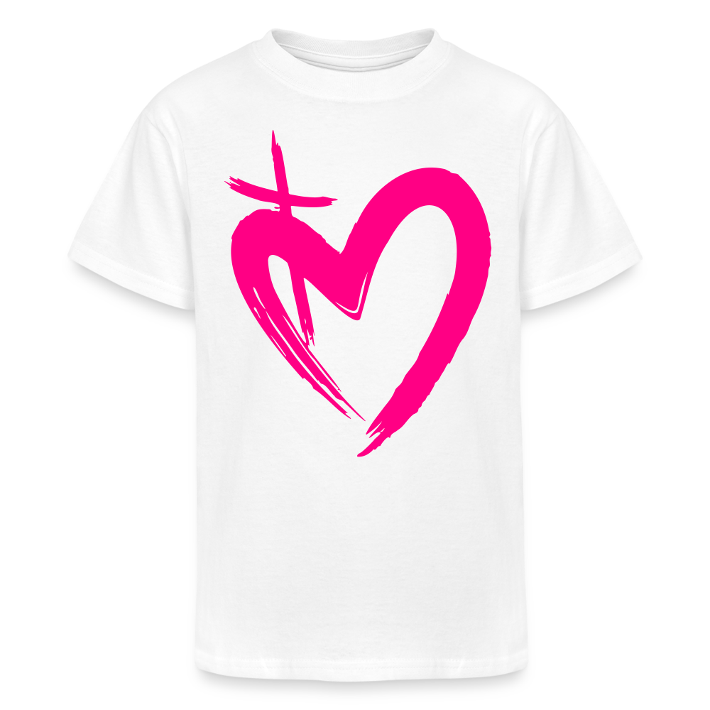 ETERNAL LOVE | Pink Highlighter - Kids T-Shirt - white