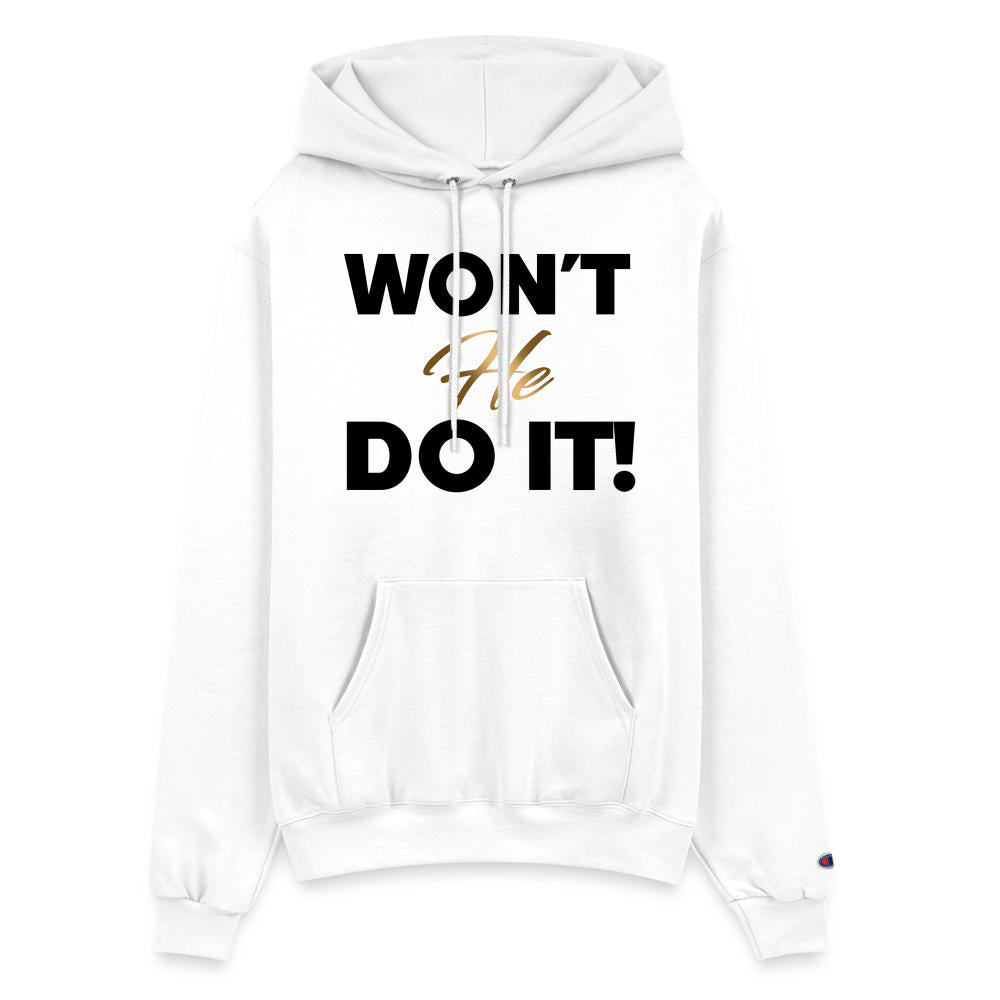 WON'T HE DO IT | Golden Onyx - Adult Hoodie