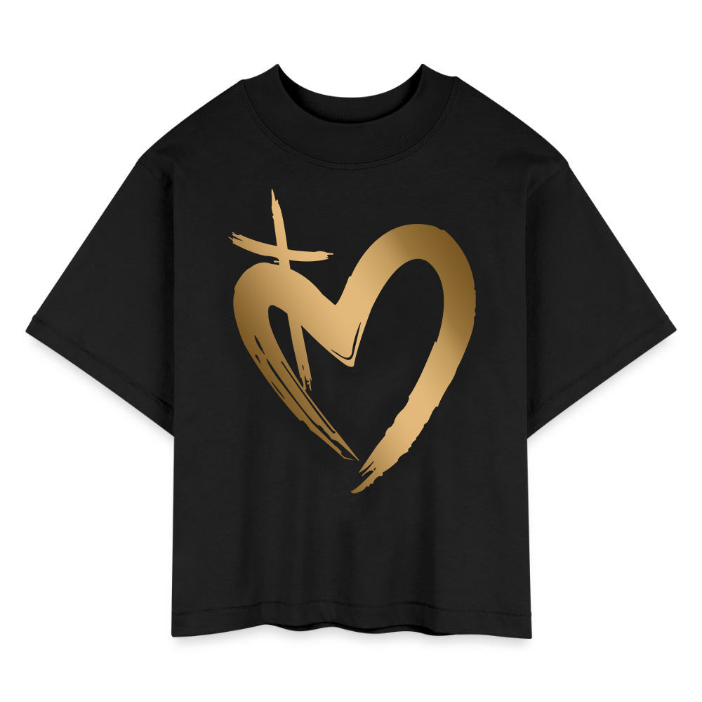 ETERNAL LOVE | Gold Glam - Boxy Tee