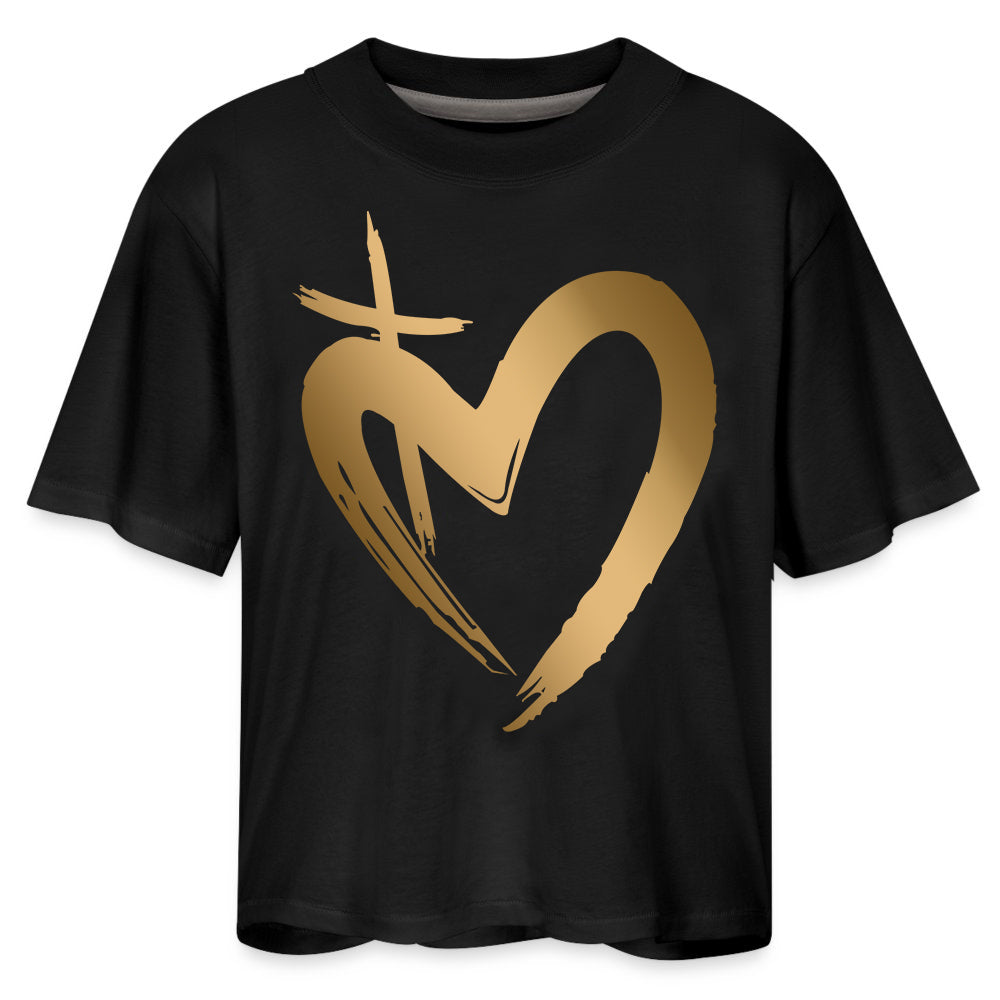 ETERNAL LOVE | Gold Glam - Boxy Tee