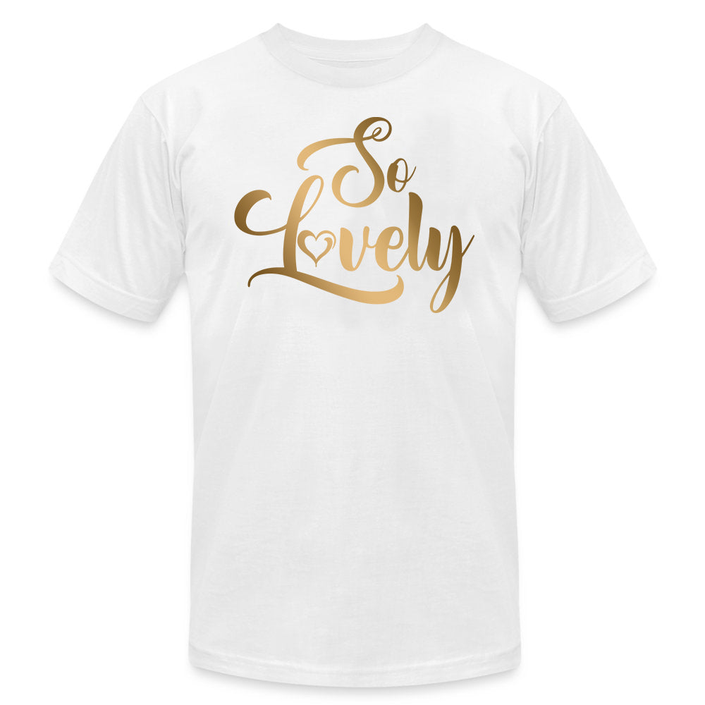 SO LOVELY | Gold Glam - Adult T-Shirt