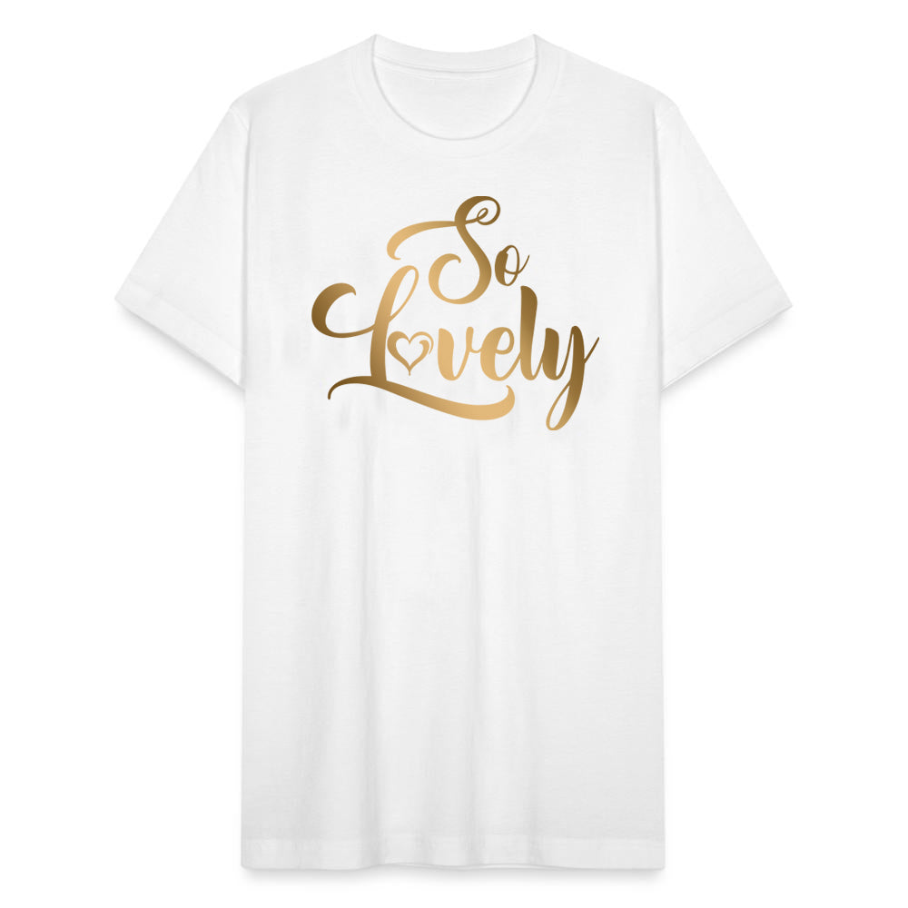 SO LOVELY | Gold Glam - Adult T-Shirt